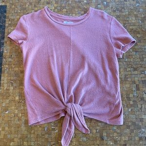 Madewell Twist Tie Top